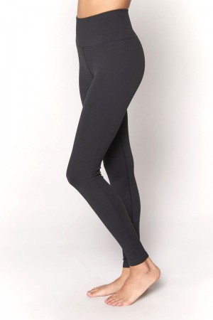 Black Spiritual Gangster Love Sculpt Seamless Women's Leggings | 71598-UWGH