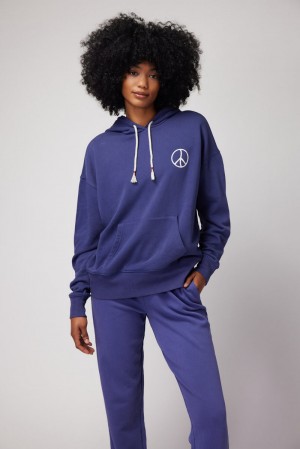 Indigo Spiritual Gangster Harmony Phoebe Oversized Women's Sweaters | 79834-UQNF