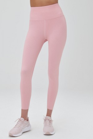 Peony Spiritual Gangster Love Sculpt Women's Leggings | 95632-VSWD