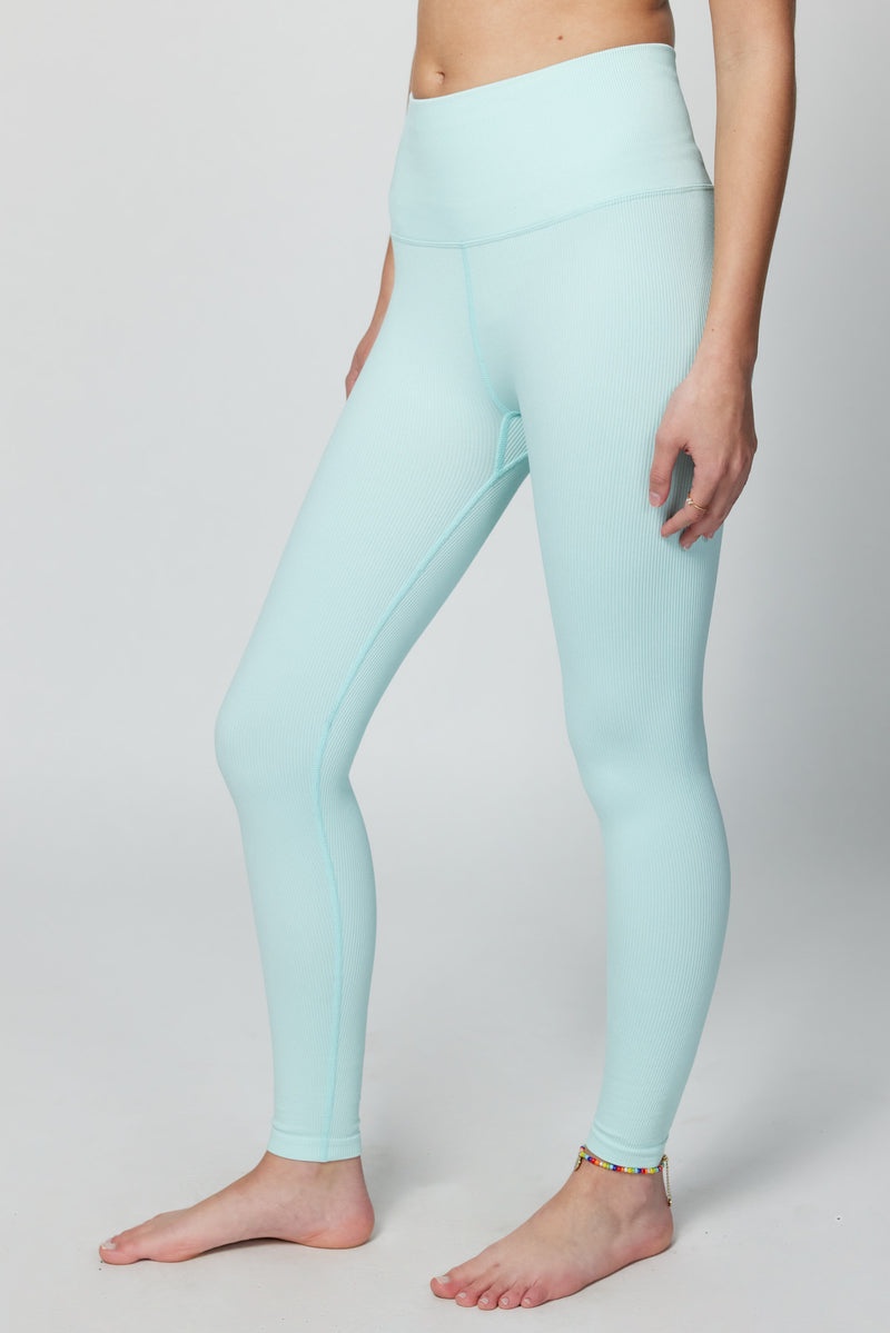 Beach Glass Spiritual Gangster Love Sculpt Women's Leggings | 94870-YAQF