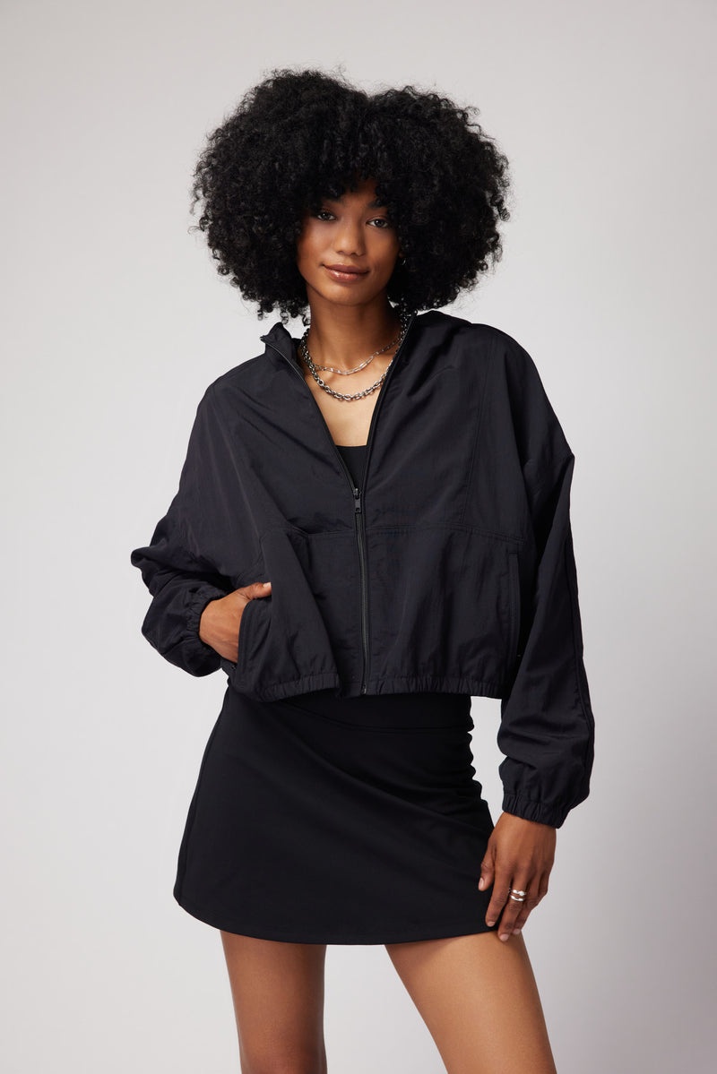 Black Spiritual Gangster Journey Active Women's Jackets | 47902-EBYV