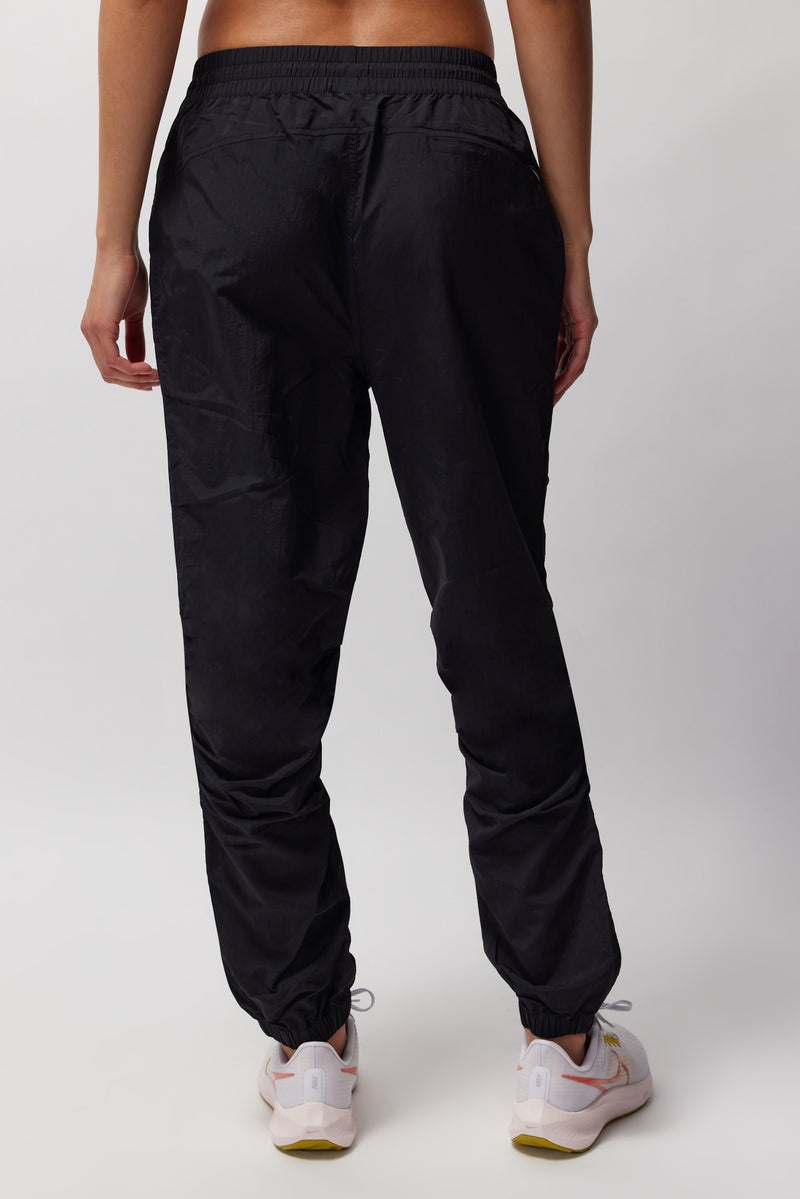 Black Spiritual Gangster Journey Active Track Pant Women's Bottoms | 18526-SKRZ