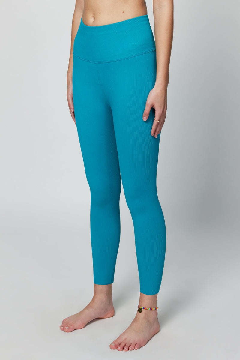 Blue Spiritual Gangster Love Sculpt Women's Leggings | 74093-MSOE