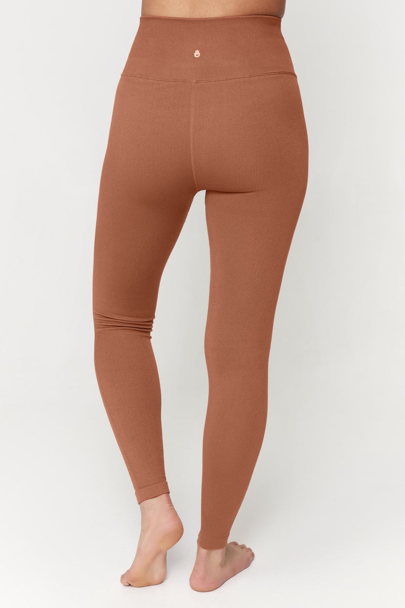 Clay Spiritual Gangster Love Sculpt Seamless Women's Leggings | 52147-LOSC