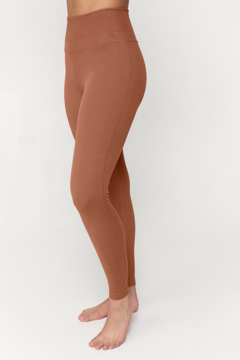 Clay Spiritual Gangster Love Sculpt Seamless Women's Leggings | 52147-LOSC