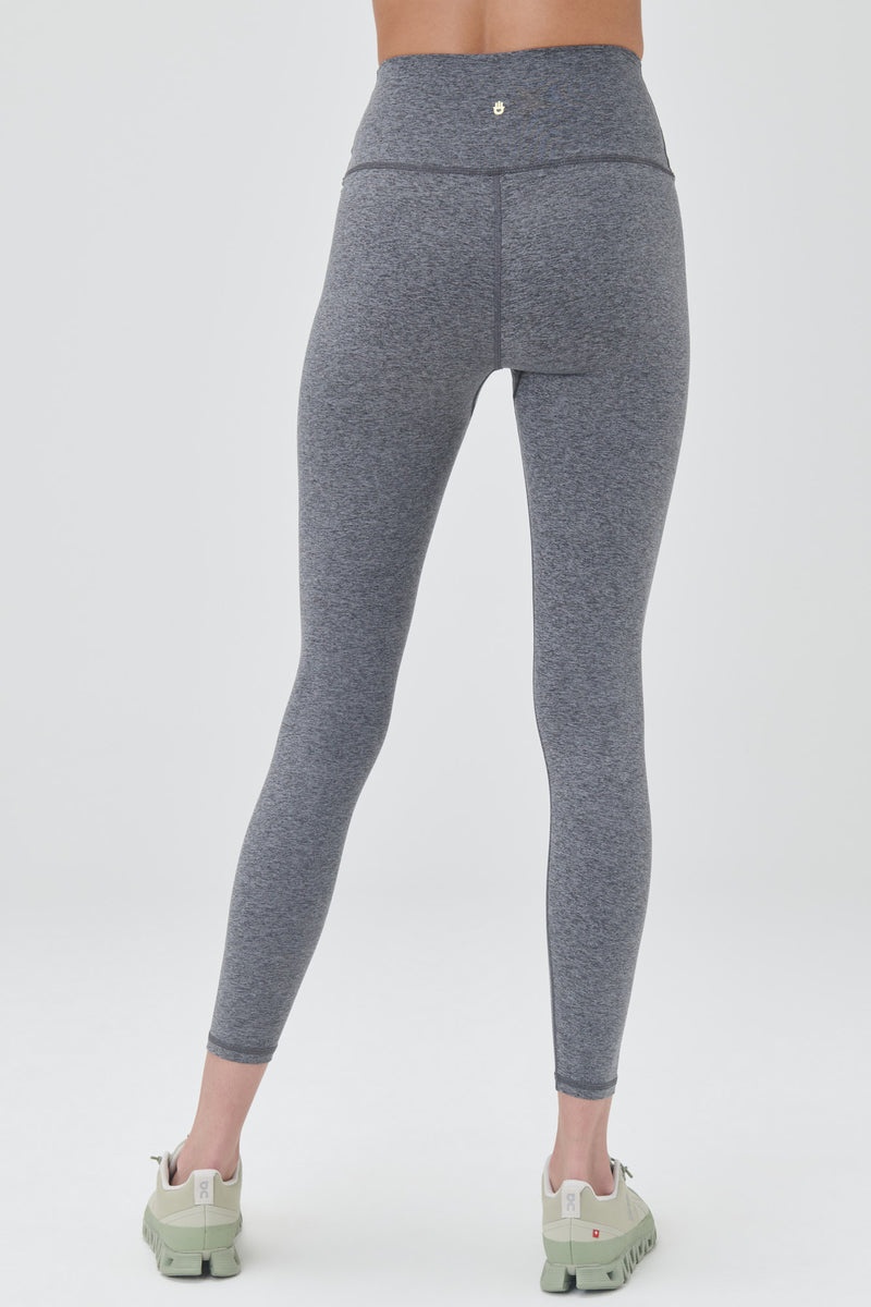 Grey Spiritual Gangster Intent Tech Heather 7/8 Women's Bottoms | 12984-SMYA