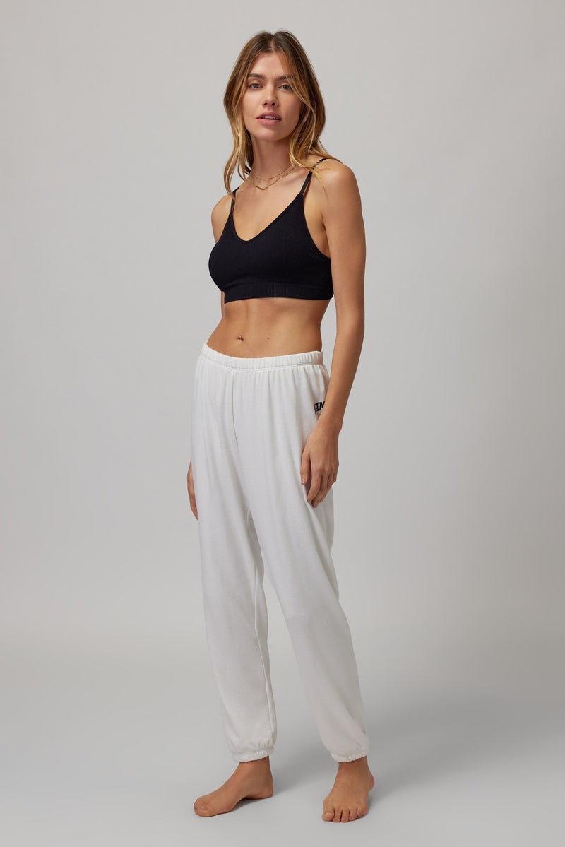 Grey Spiritual Gangster Namaste Perfect Women's Sweatpants | 93186-TXWM