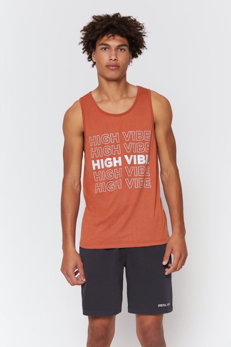 Terracotta Spiritual Gangster High Vibe Surf Men\'s Sweatshirts | 52978-GNYK